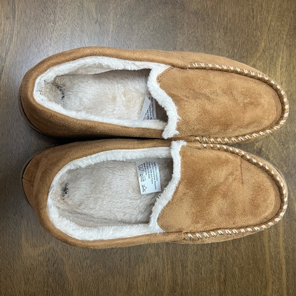 Vonair Mens Moccasin Slippers Indoor Outdoor Slip on Warm Us 11 (0395) - Picture 1 of 9